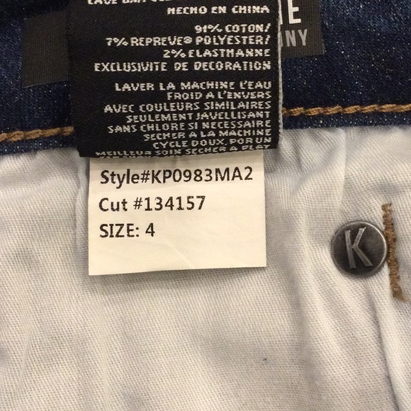 New Kut From The Cloth Pink Side Stripe High Rise Ankle Skinny Jeans Size 4 - Picture 14 of 14